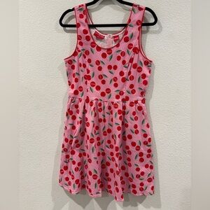 Stitch Shoppe by Loungefly X Coca Cola Novelty Cherry Pink Retro Mini Dress L